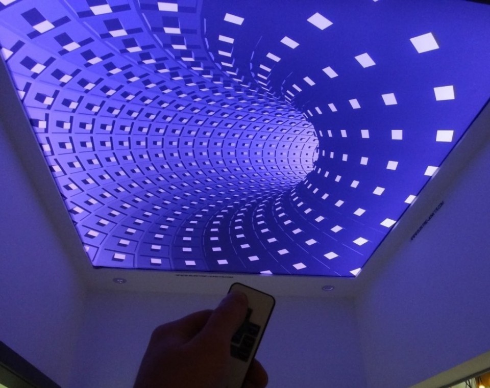Заказать 3d натяжные потолки в г. Приводино